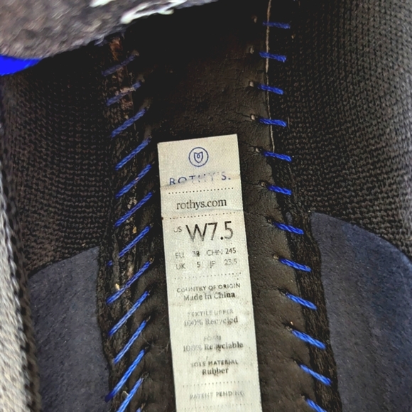 Rothy's Classic Black Round Toe Knit Flats - Picture 7 of 11